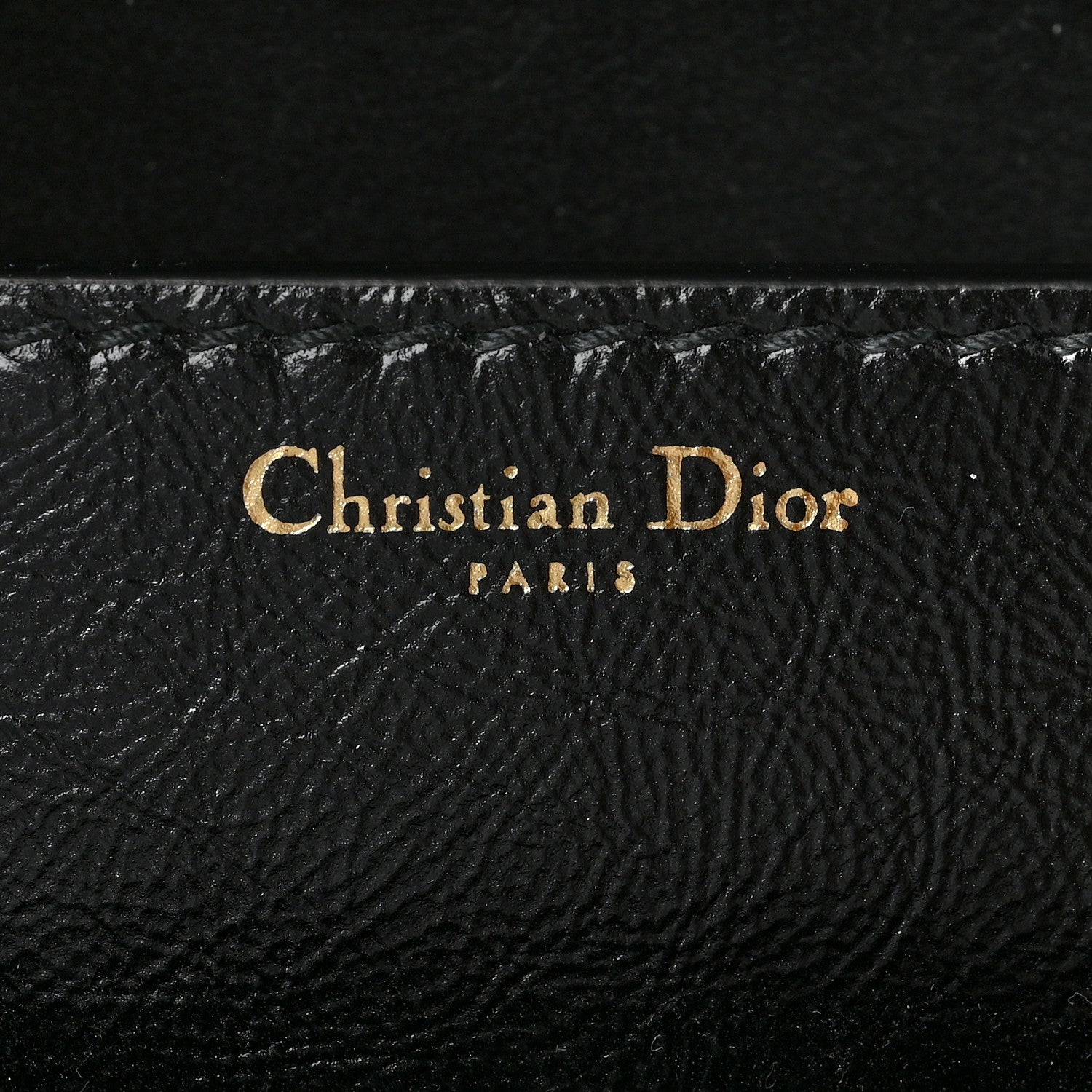 Christian Dior Crinkled Calfskin Mini J'Adior Chain Flap Bag Black 6 of 8