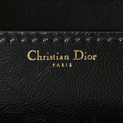 Christian Dior Crinkled Calfskin Mini J'Adior Chain Flap Bag Black 6 of 8
