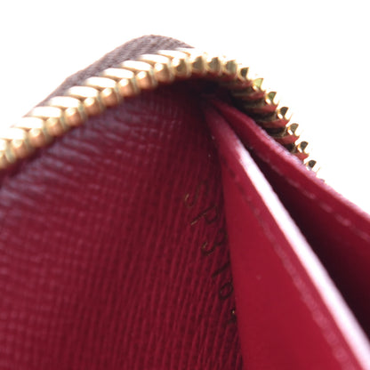 Louis Vuitton Monogram Clemence Wallet Fuchsia 7 of 8