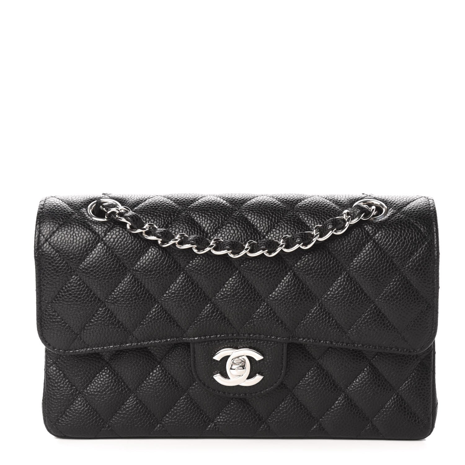 Chanel Caviar Quilted Small Double Flap Black 1 of 11