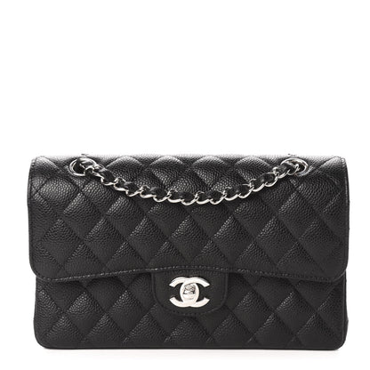 Chanel Caviar Quilted Small Double Flap Black 1 of 11