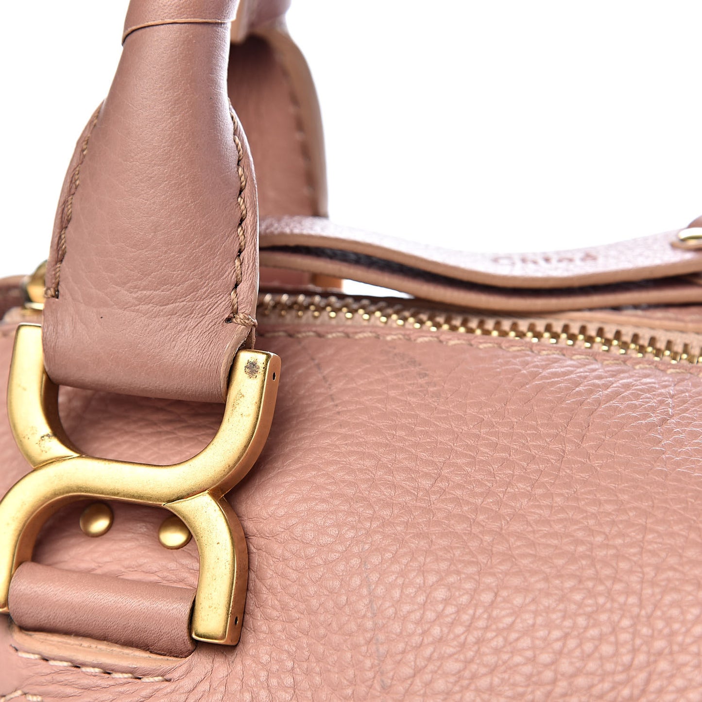 Calfskin Medium Marcie Satchel Anemone Pink