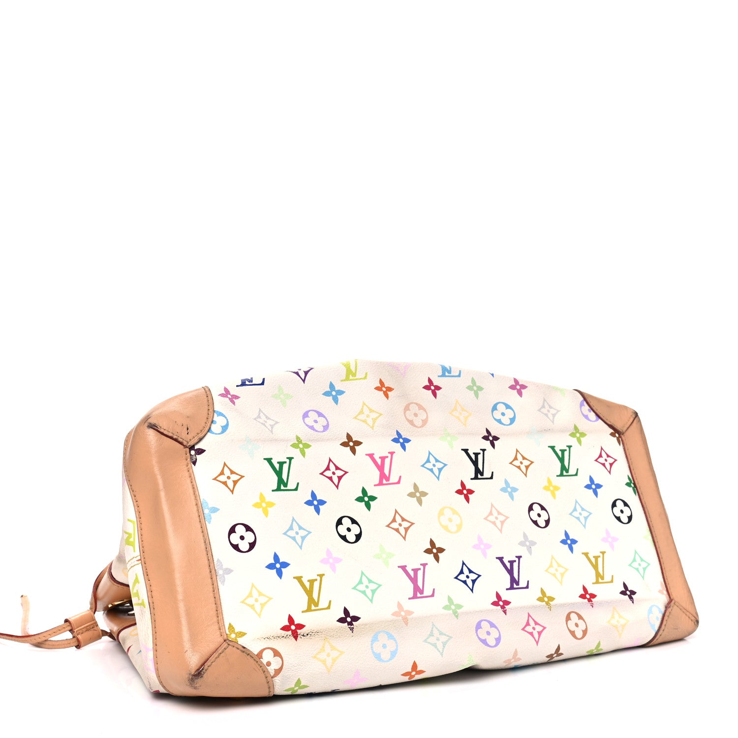 Louis Vuitton Monogram Multicolor Ursula White 3 of 18