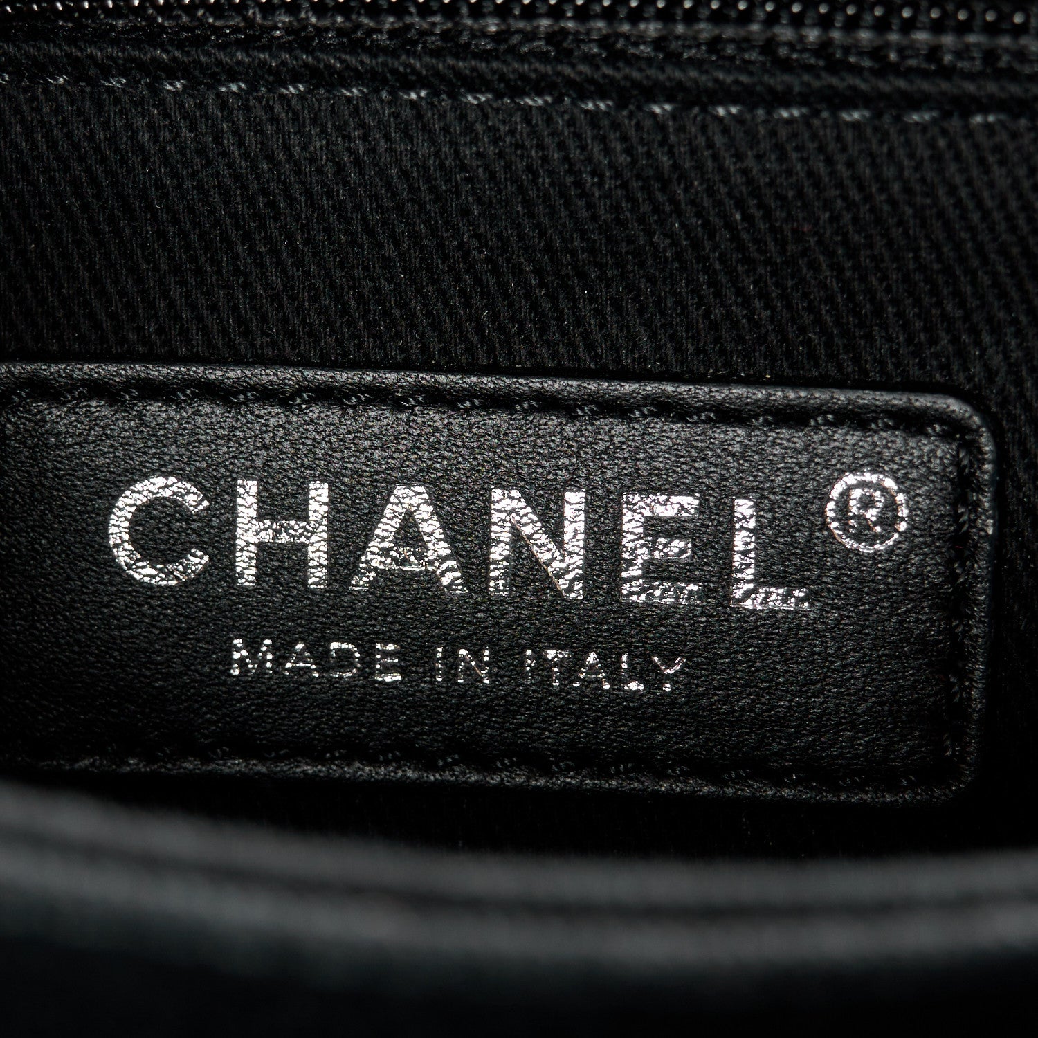 Chanel Caviar Chevron Quilted Mini Coco Handle Flap So Black 6 of 13