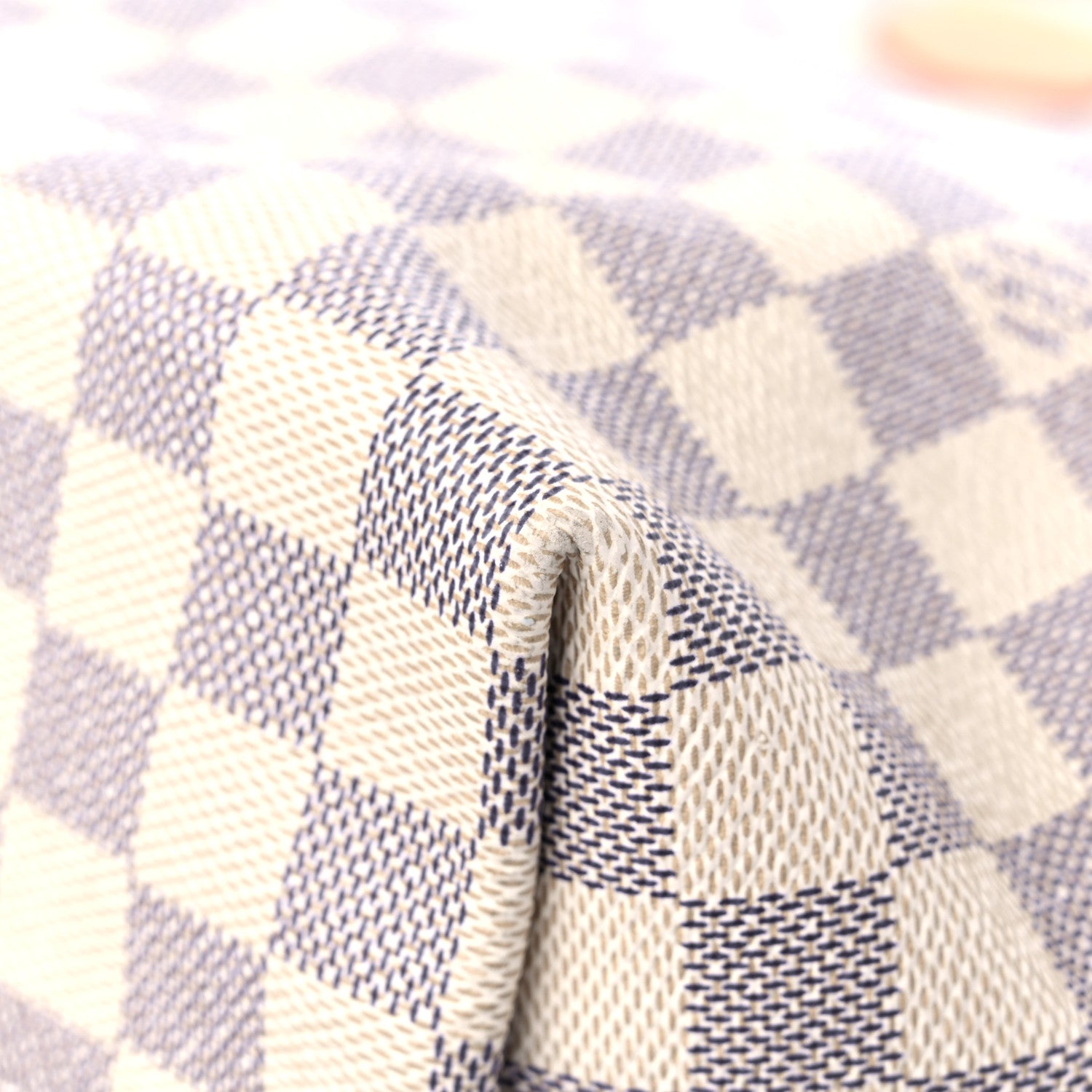 Louis Vuitton Damier Azur Graceful MM Rose Ballerine 8 of 15