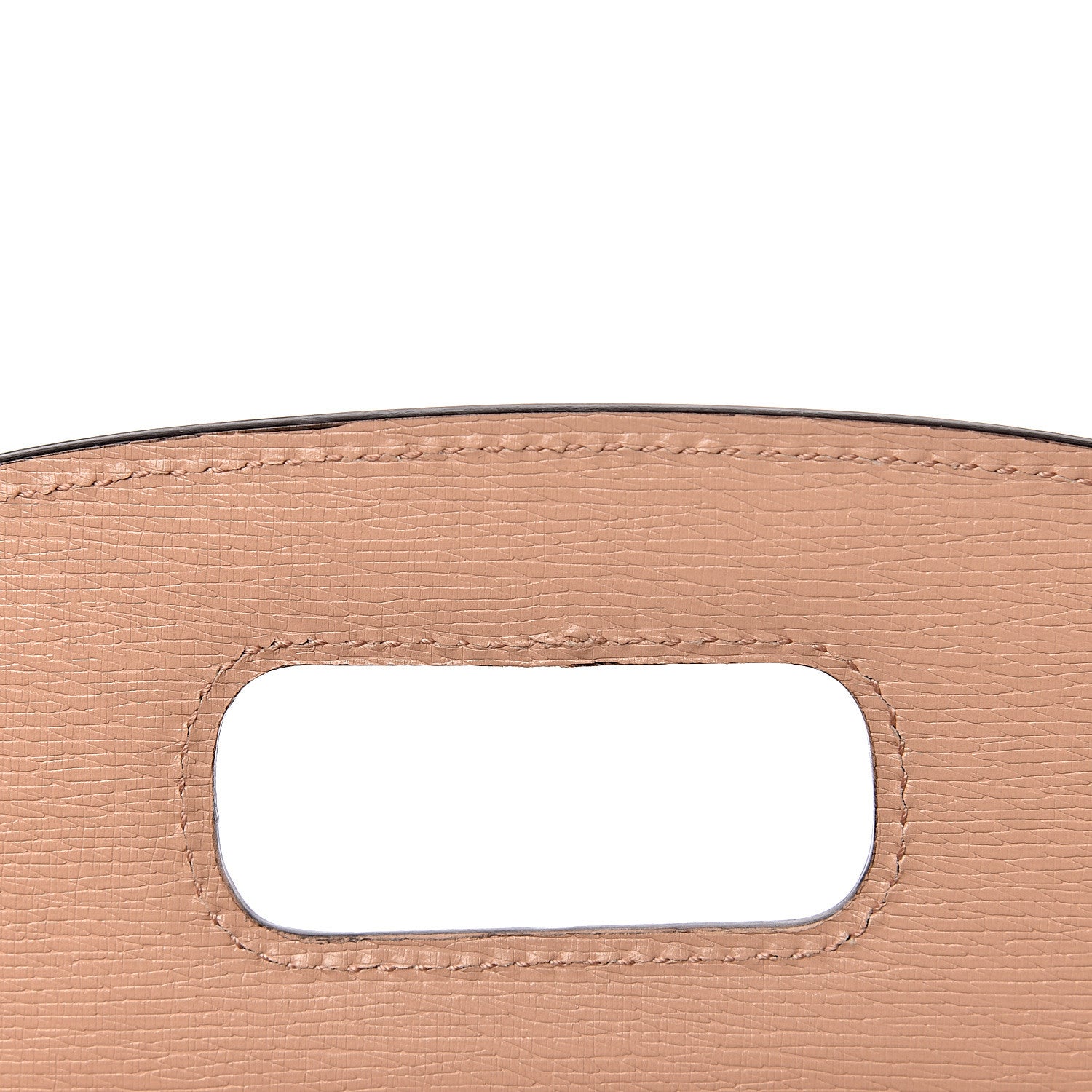 Gucci Shangai Calfskin Small Classic Bamboo Top Handle Bag Pink Apricot 8 of 11