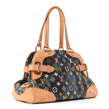 Louis Vuitton Monogram Multicolor Claudia Black 3 of 10