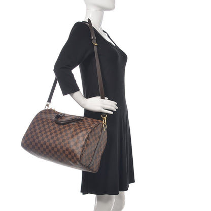 Louis Vuitton Damier Ebene Speedy Bandouliere 35 2 of 9