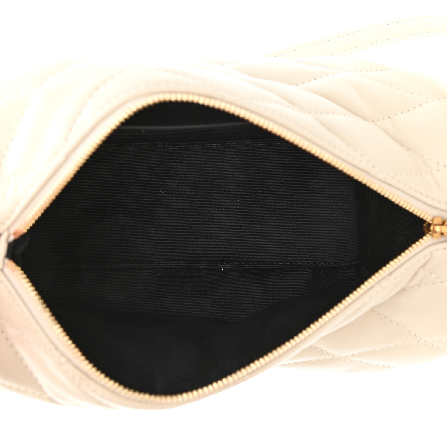Saint Laurent Lambskin Monogram Small Sade Tube Bag Blanc Vintage 5 of 11