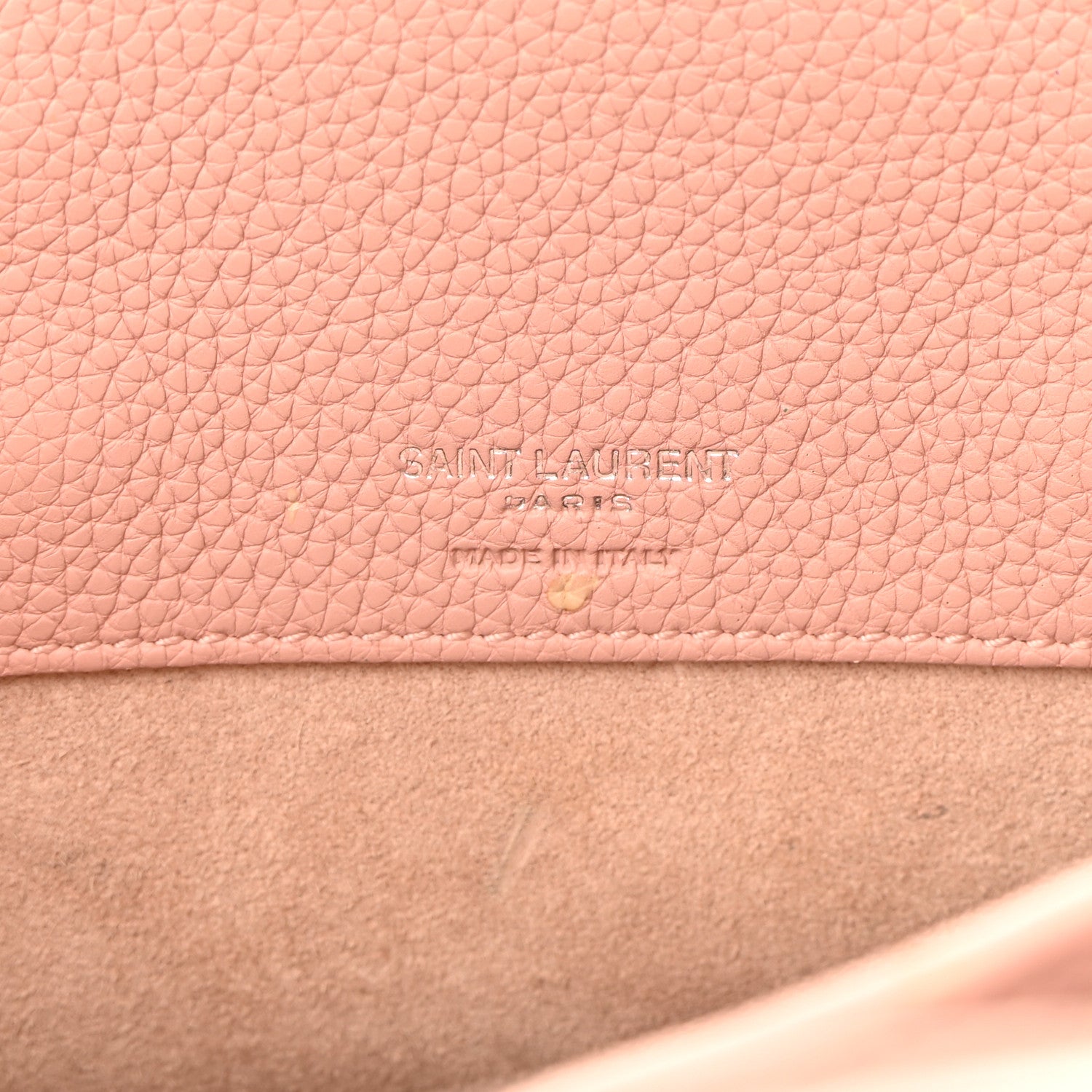 Saint Laurent Grained Calfskin Nano Supple Sac De Jour Antique Rose 5 of 19