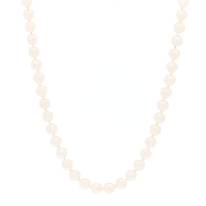 Mikimoto 18K White Gold Akoya Pearl 7-7.5mm Strand Necklace 18.5" 1 of 3