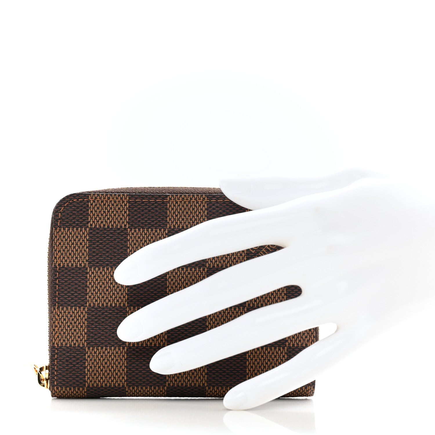 Louis Vuitton Damier Ebene Zippy Coin Purse 2 of 8