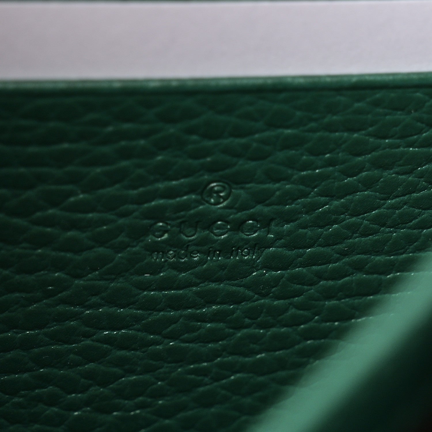 Gucci Calfskin Mini Dionysus Chain Wallet Emerald 6 of 11