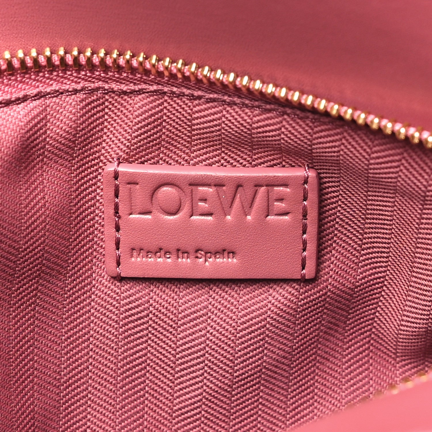 Loewe Satin Calfskin Small Puzzle Bag Plumrose 6 of 10
