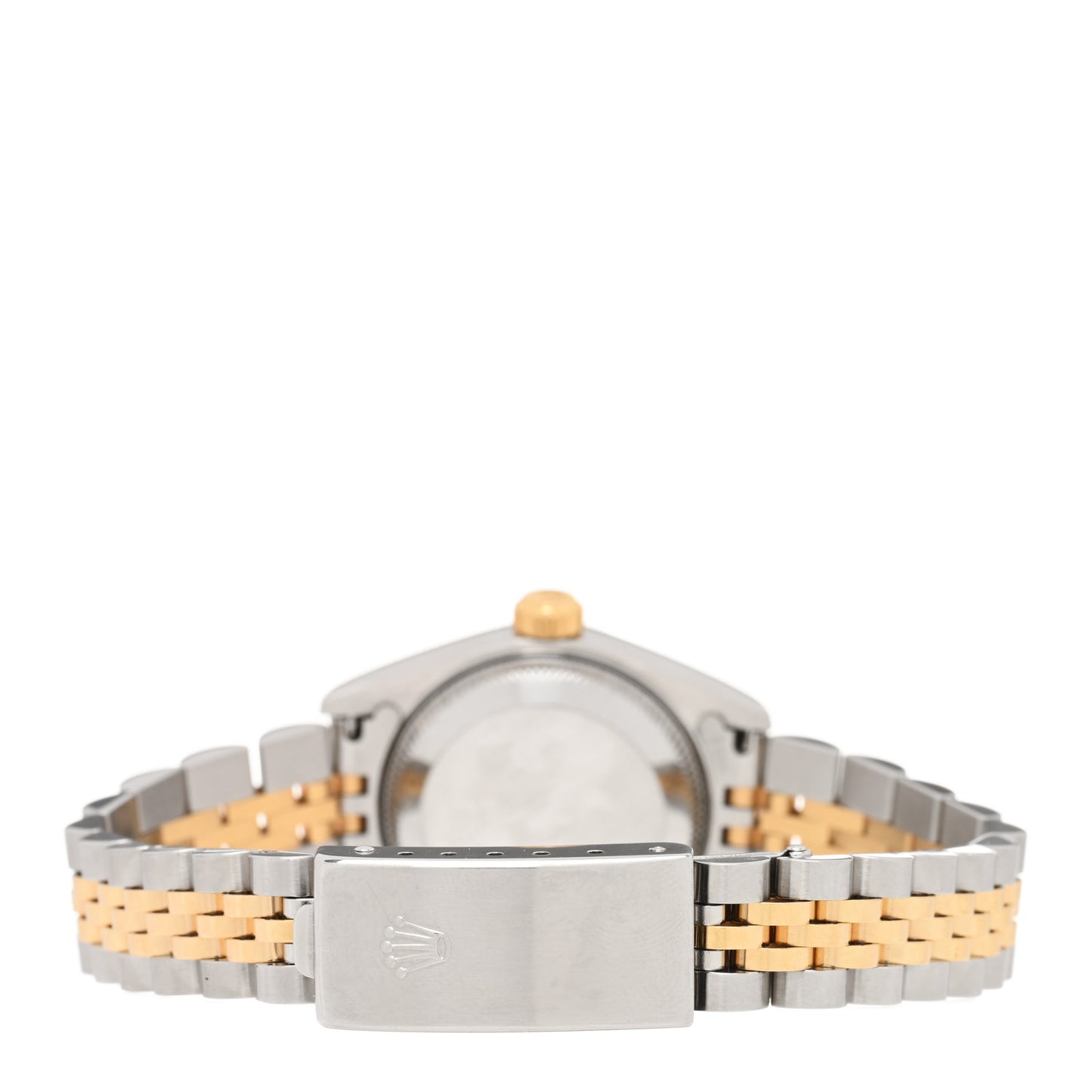 Stainless Steel 18K Yellow Gold Diamond 26mm Oyster Perpetual Datejust Watch White 79173