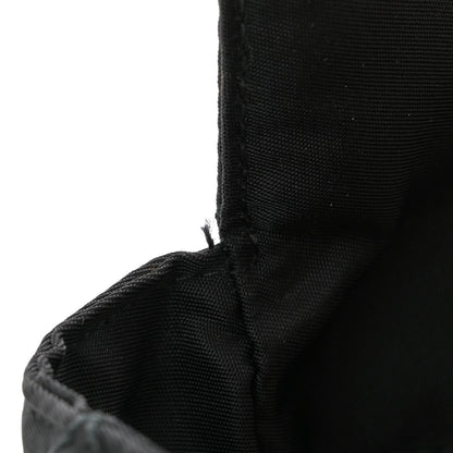 Prada Nylon Tessuto Quilted Chain Shoulder Bag Black 11 of 11
