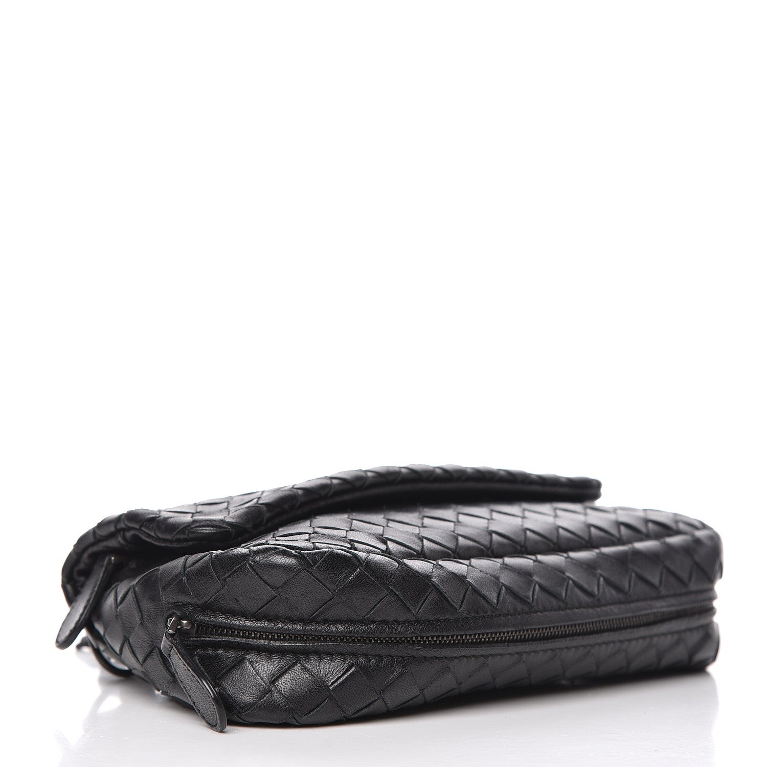 Bottega Veneta Nappa Intrecciato Small Chain Crossbody Black 4 of 9