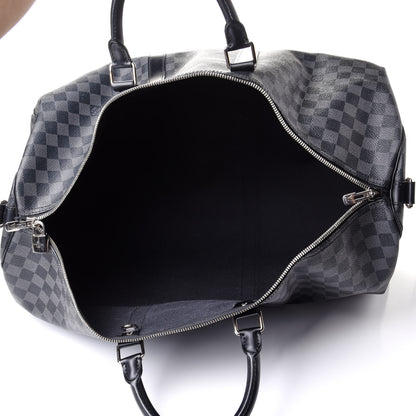 Louis Vuitton Damier Graphite Keepall Bandouliere 55 5 of 12