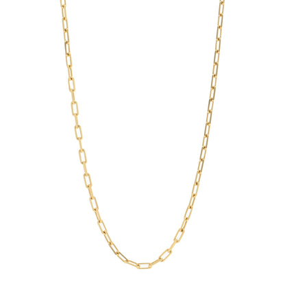 Cartier 18K Yellow Gold SM Santos De Cartier Link Necklace 22" 1 of 4