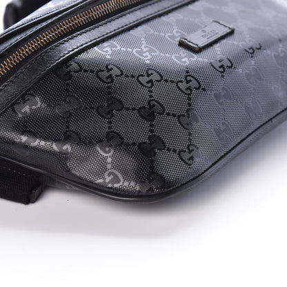 Gucci Imprime Monogram Belt Bag Black 8 of 9