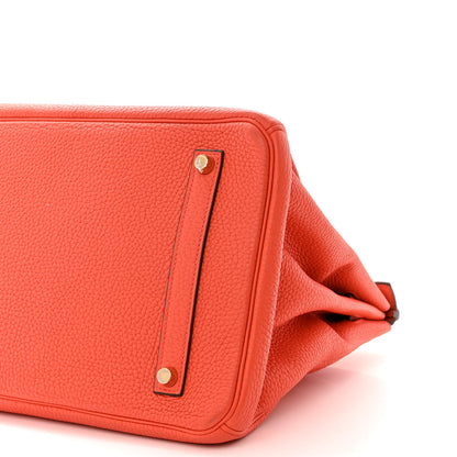 Hermes Togo BIRKIN 35 Orange 10 of 13