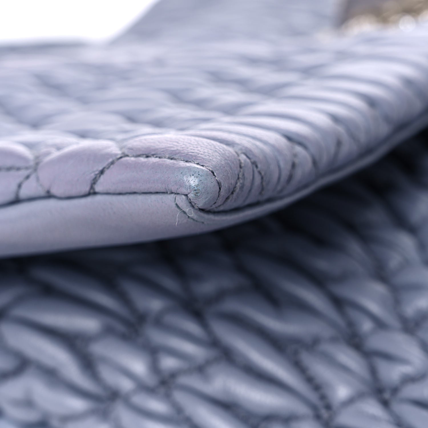 Miu Miu Nappa Matelasse Shoulder Bag Astro 9 of 12