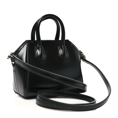 Givenchy Shiny Lord Calfskin Micro Antigona Black 3 of 10
