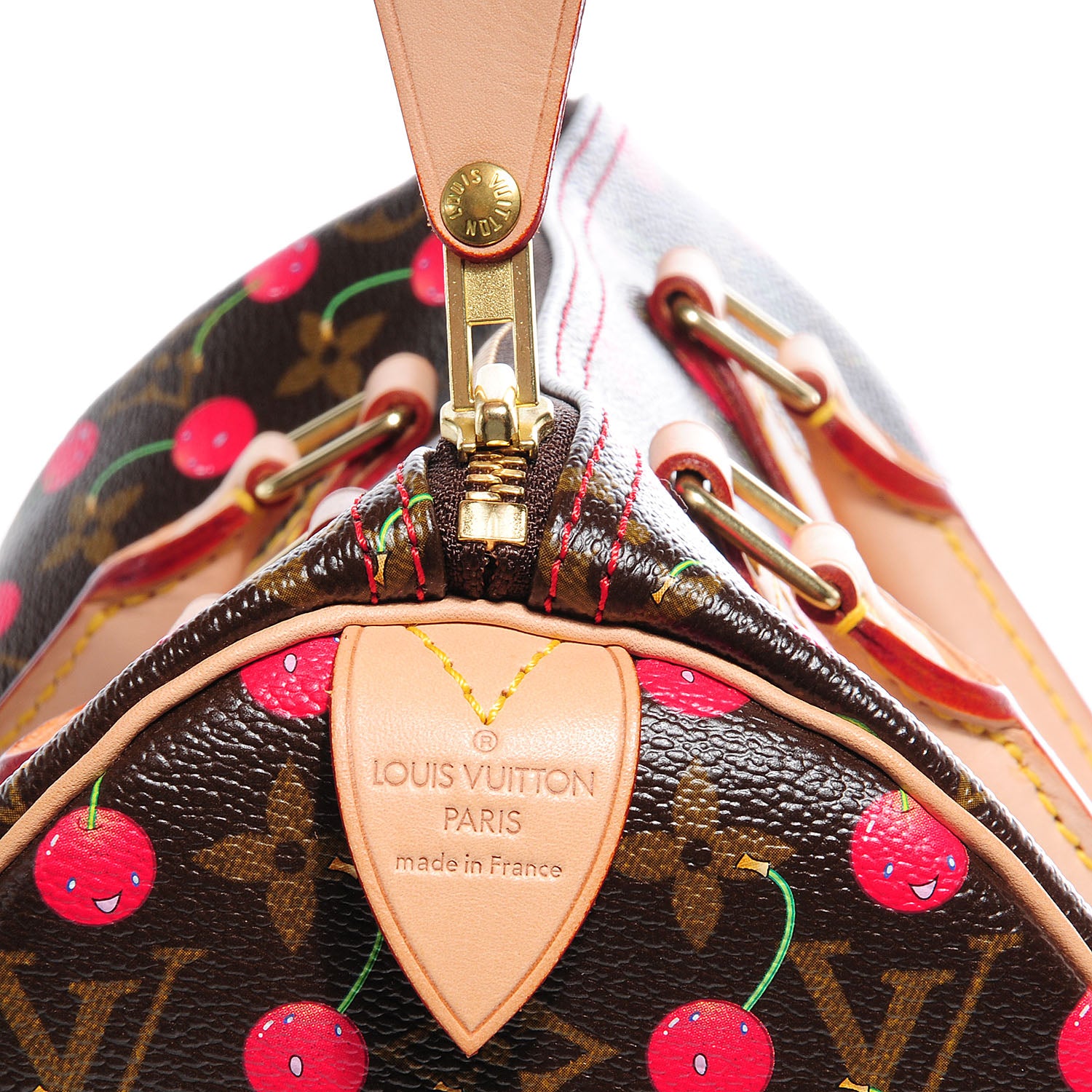 Louis Vuitton Monogram Cerises Speedy 25 6 of 8