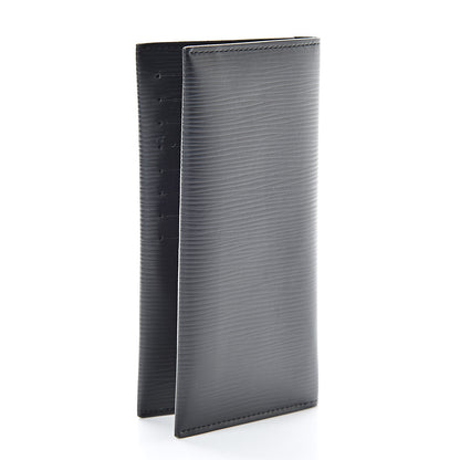 Louis Vuitton Epi Checkbook Cover Black 3 of 7