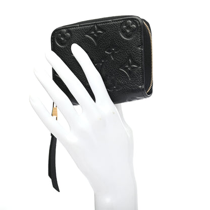 Louis Vuitton Empreinte Zippy Coin Purse Black 4 of 12