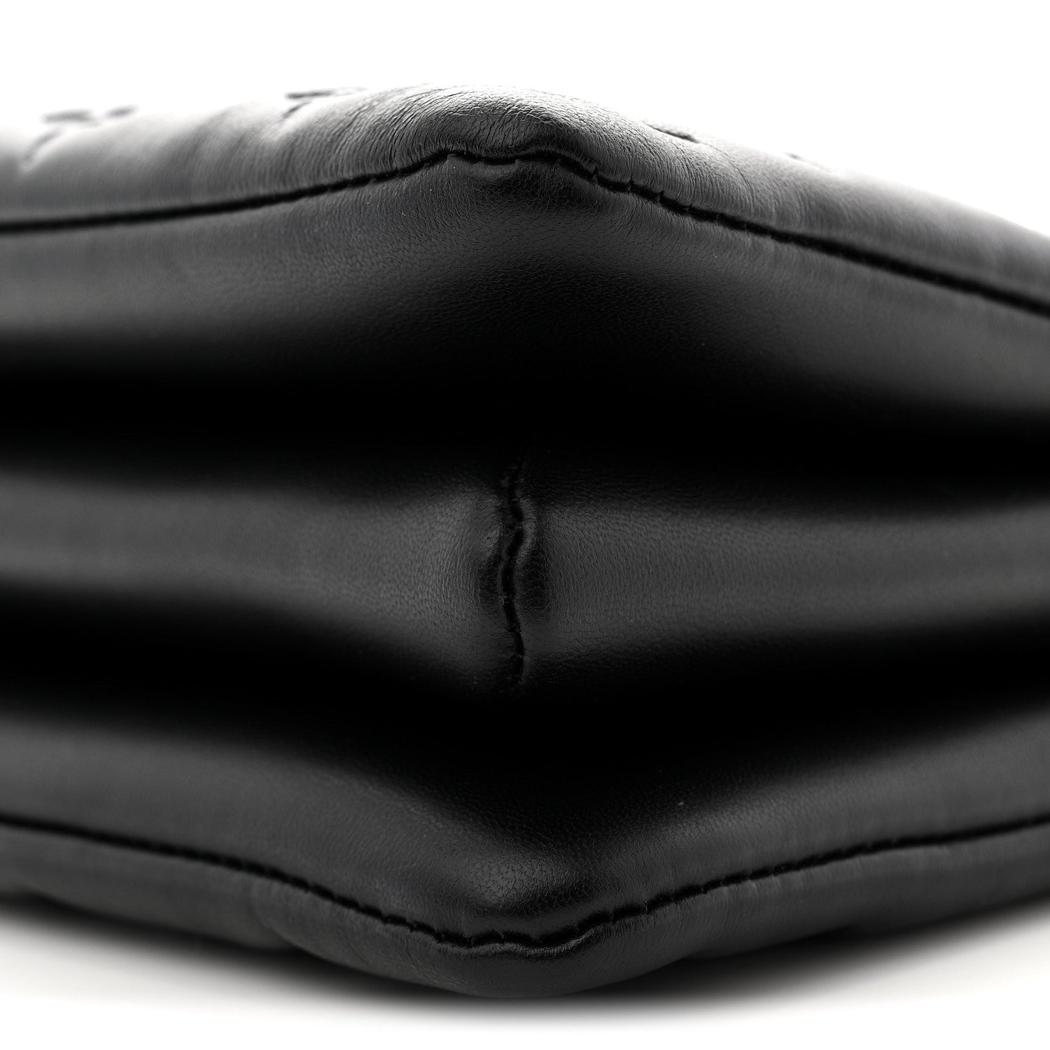 Louis Vuitton Lambskin Embossed Monogram Coussin BB Black 10 of 10