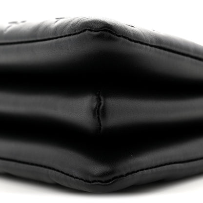 Louis Vuitton Lambskin Embossed Monogram Coussin BB Black 10 of 10