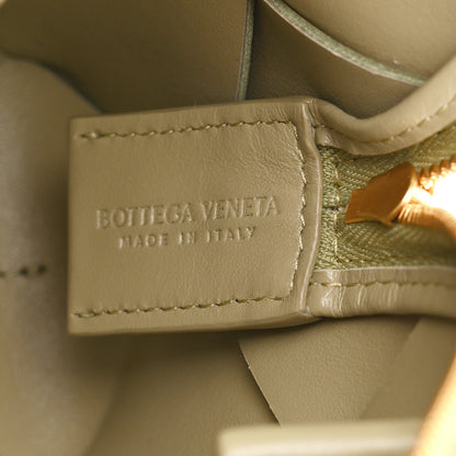 Bottega Veneta Lambskin Maxi Intrecciato Mini Cassette Camera Bag Travertine 6 of 9