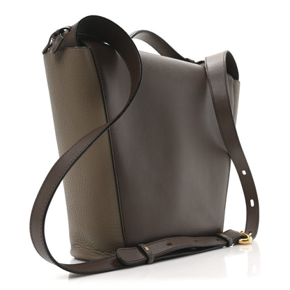 Delvaux Grained Calfskin Top Handle Crossbody Bag Brown 3 of 9