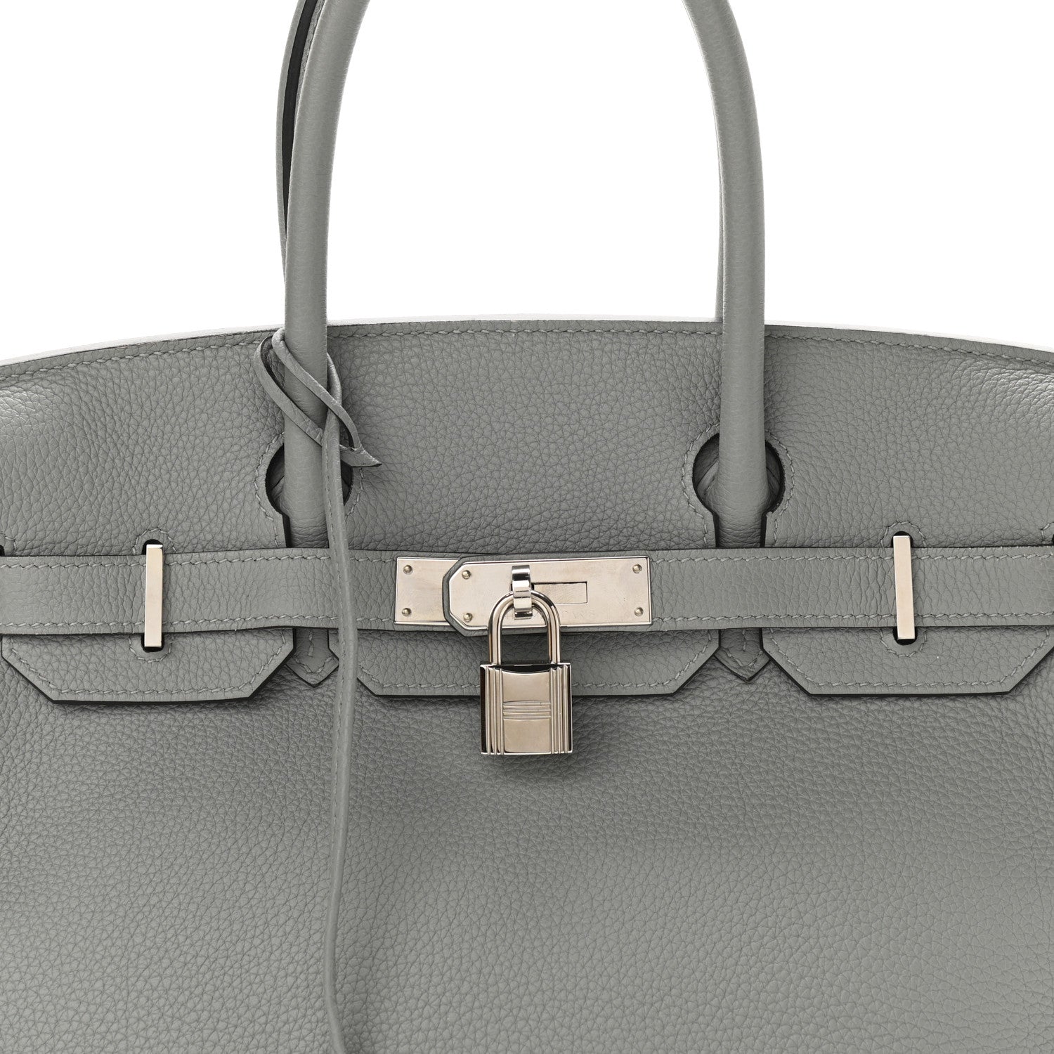 Hermes Togo Birkin 30 Gris Mouette 8 of 10