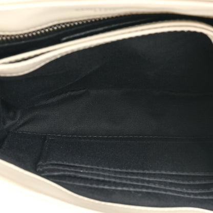 Saint Laurent Calfskin Y Quilted Monogram Toy Loulou Crossbody Bag Crema Soft 5 of 18