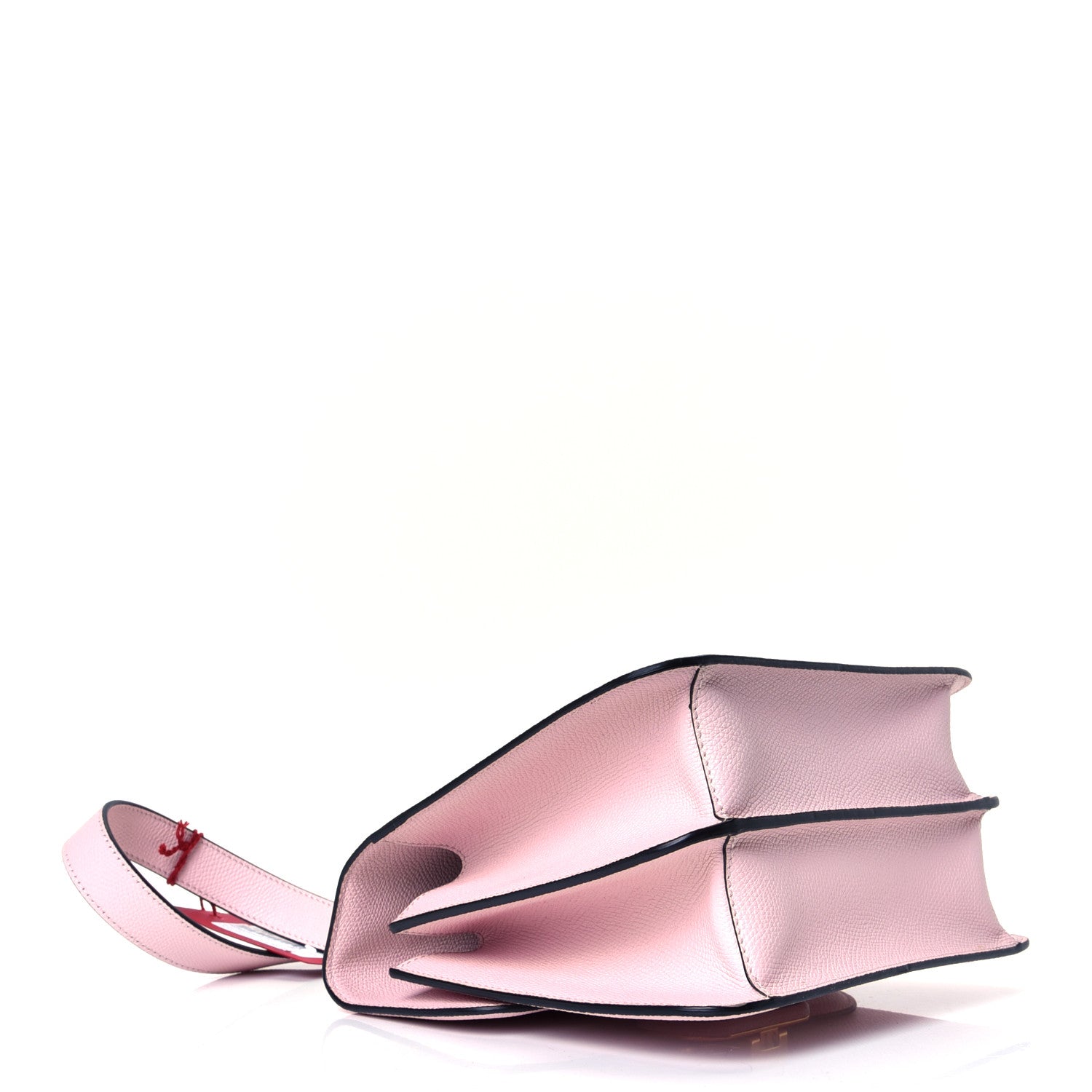 Valentino Garavani Grainy Calfskin Large VSling Shoulder Bag Rose Quartz 3 of 4