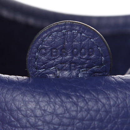 Hermes Taurillon Clemence Amazone Evelyne TPM Bleu Encre 8 of 12