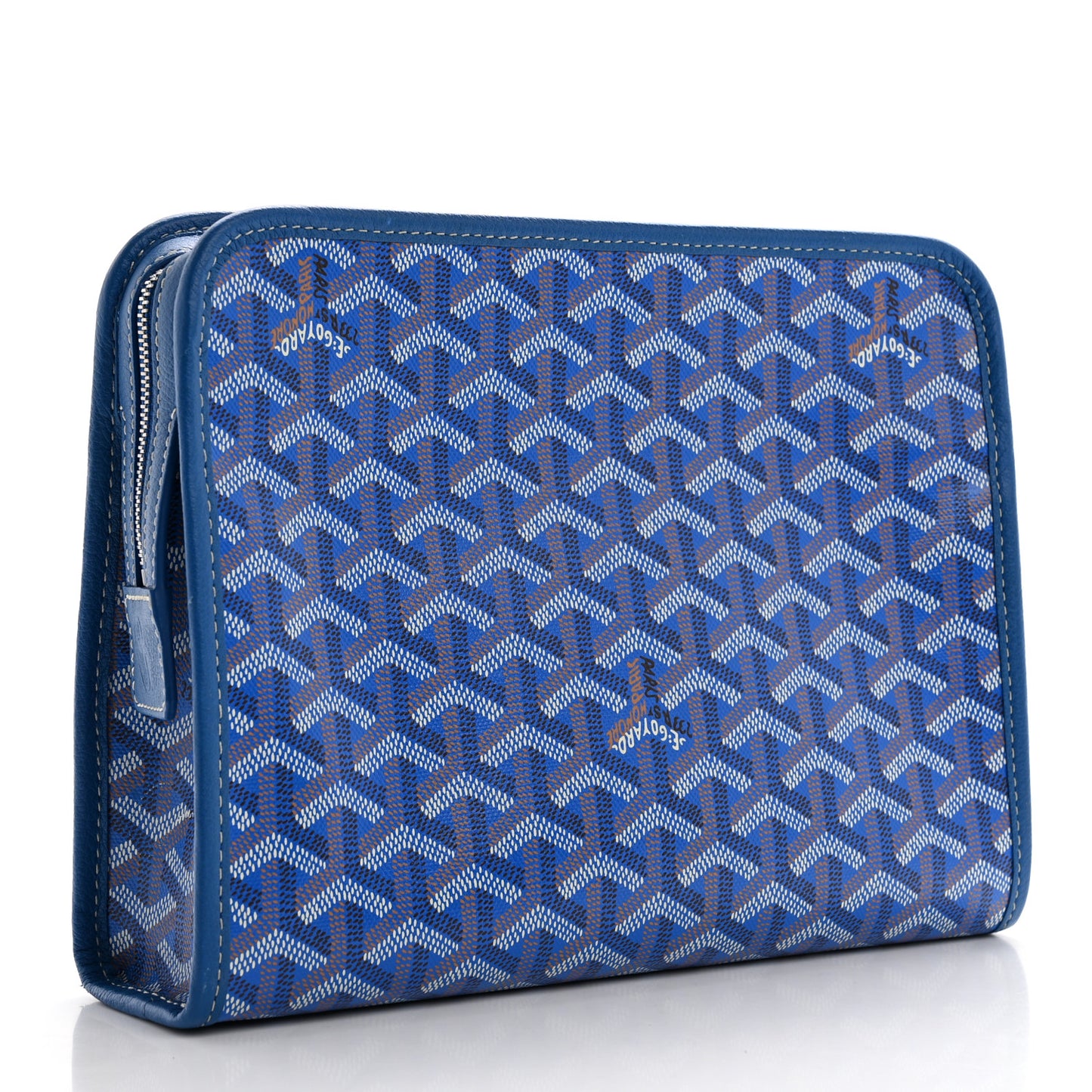 Goyardine Jouvence Toiletry Pouch Sky Blue