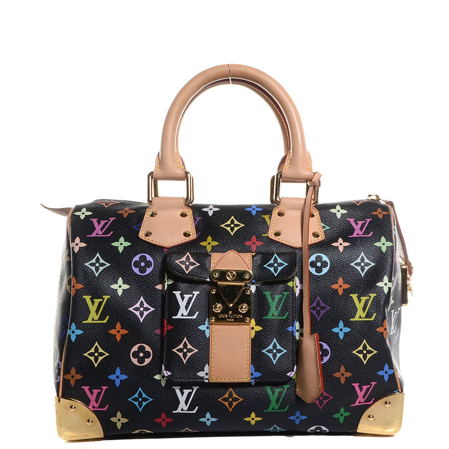 Monogram Multicolor Speedy 30 Black