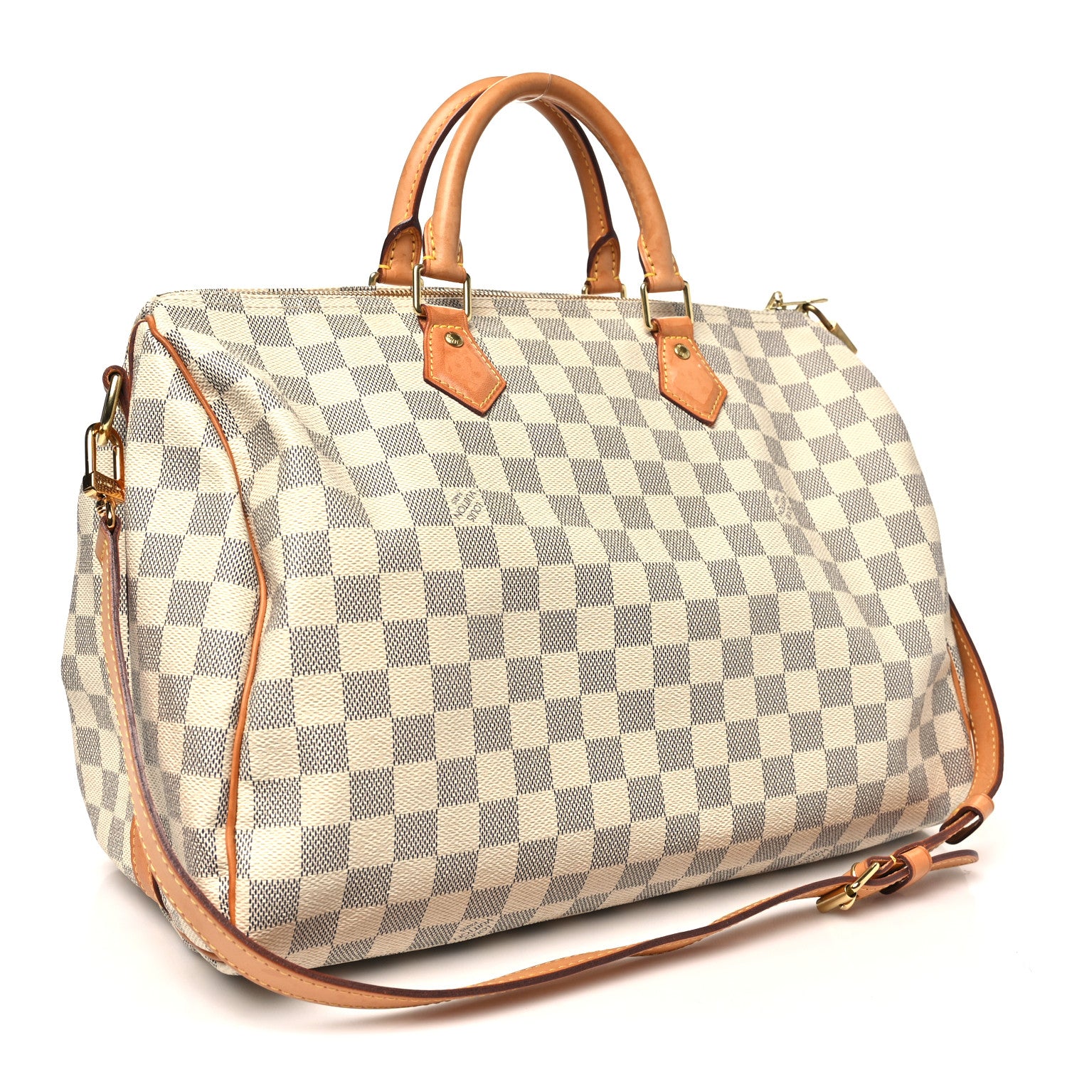 Louis Vuitton Damier Azur Speedy Bandouliere 35 2 of 9
