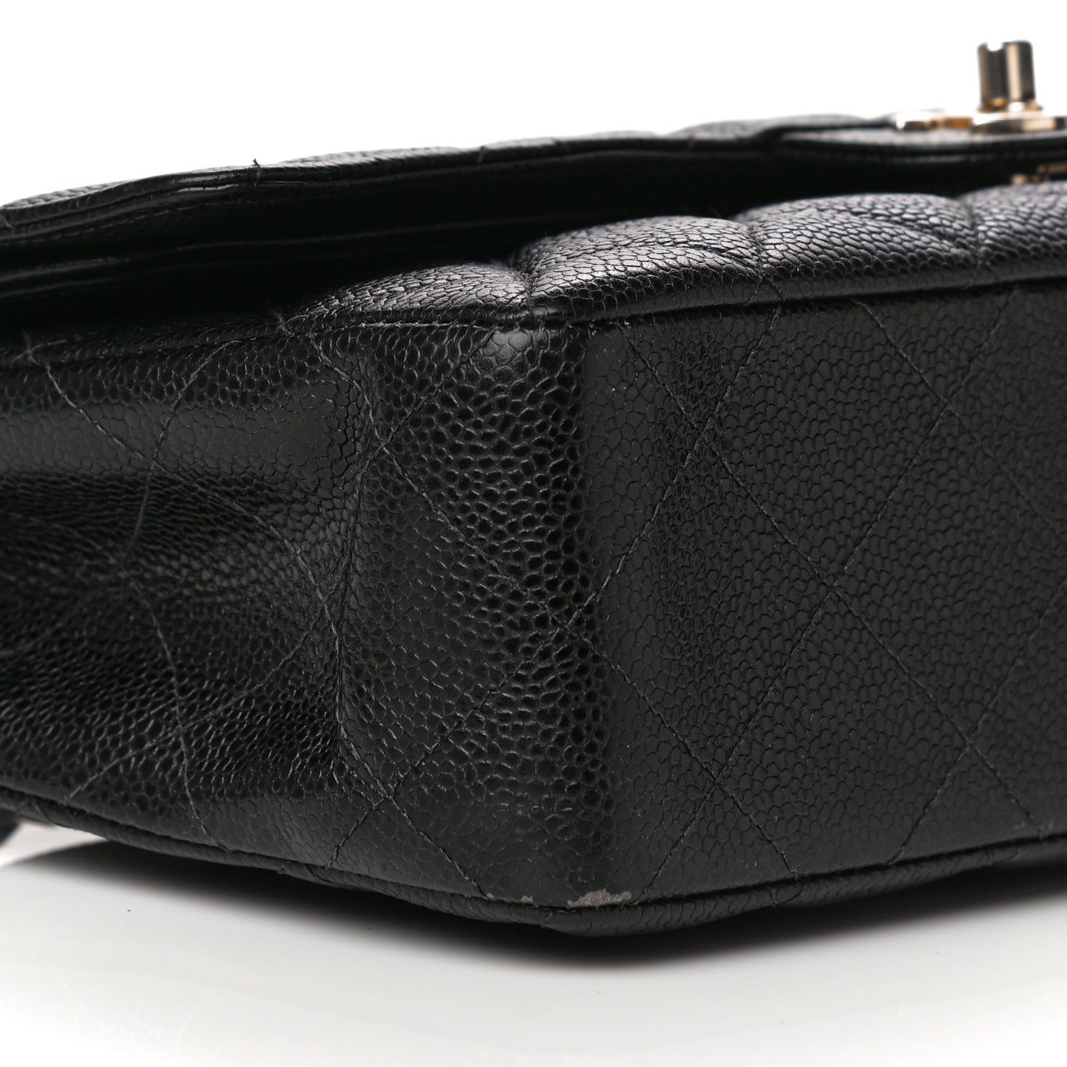 Chanel Caviar Quilted Small Double Flap Black 9 of 19