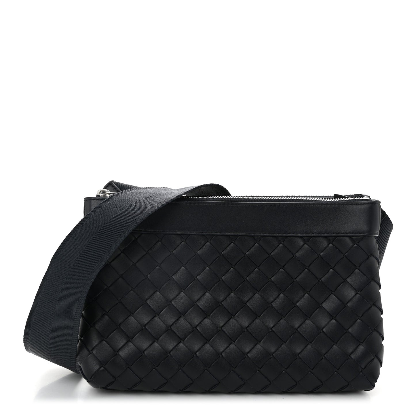 Nappa Intrecciato Duo Bag Space