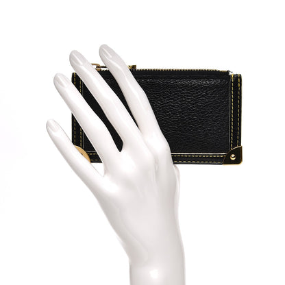 Louis Vuitton Suhali Key Pouch Black 2 of 16