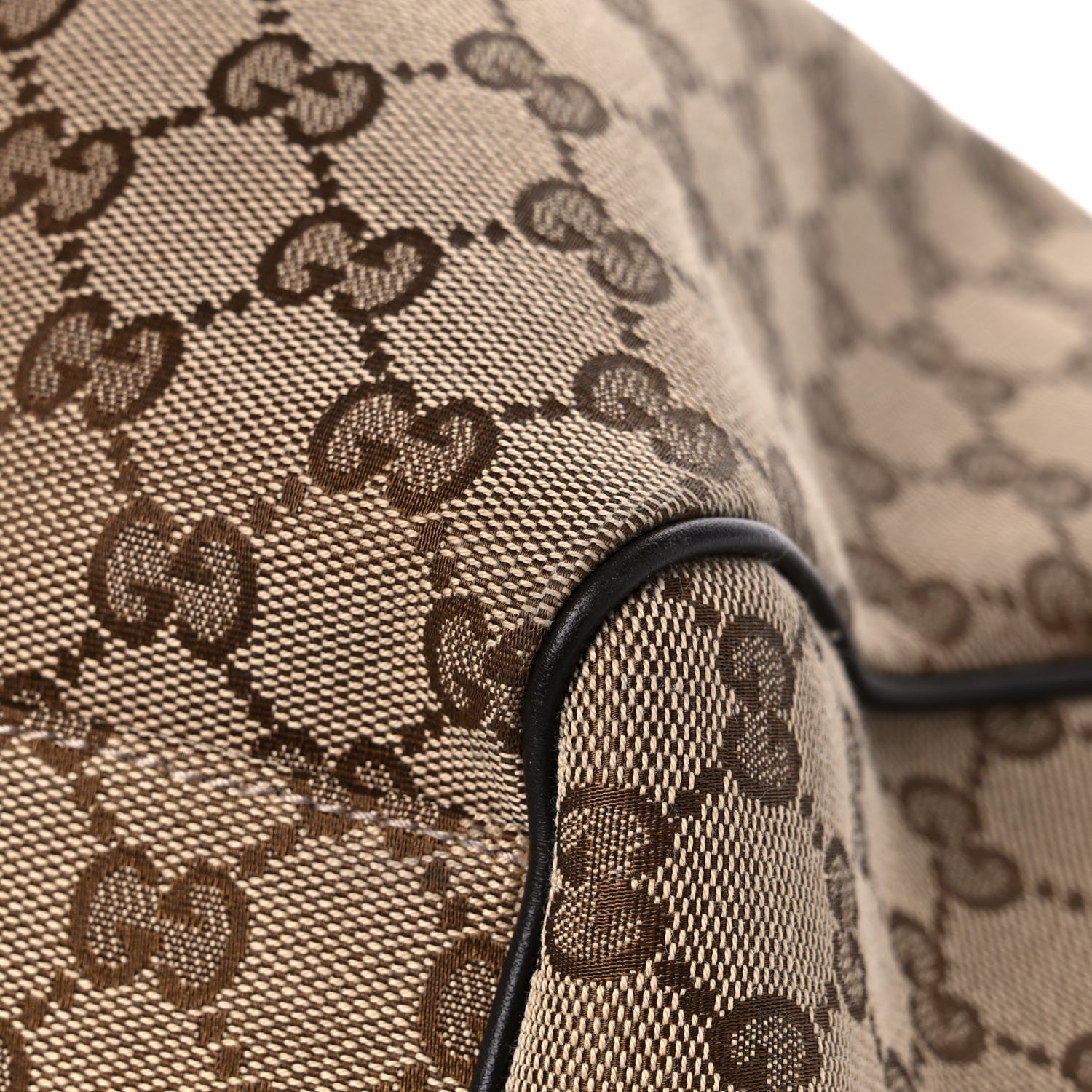 Gucci Monogram Large Sukey Tote Dark Brown 12 of 14