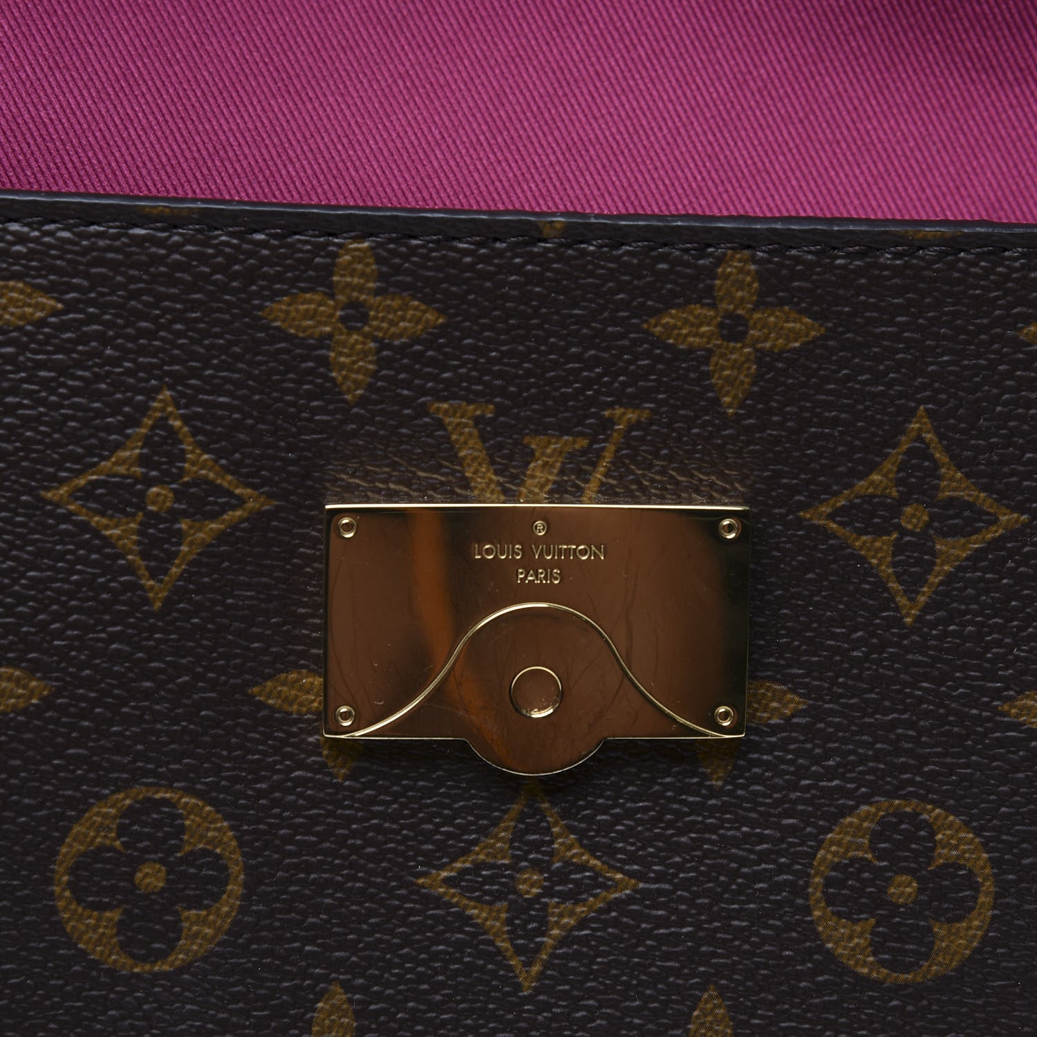 Louis Vuitton Monogram Cluny BB Bordeaux Fuchsia 8 of 12