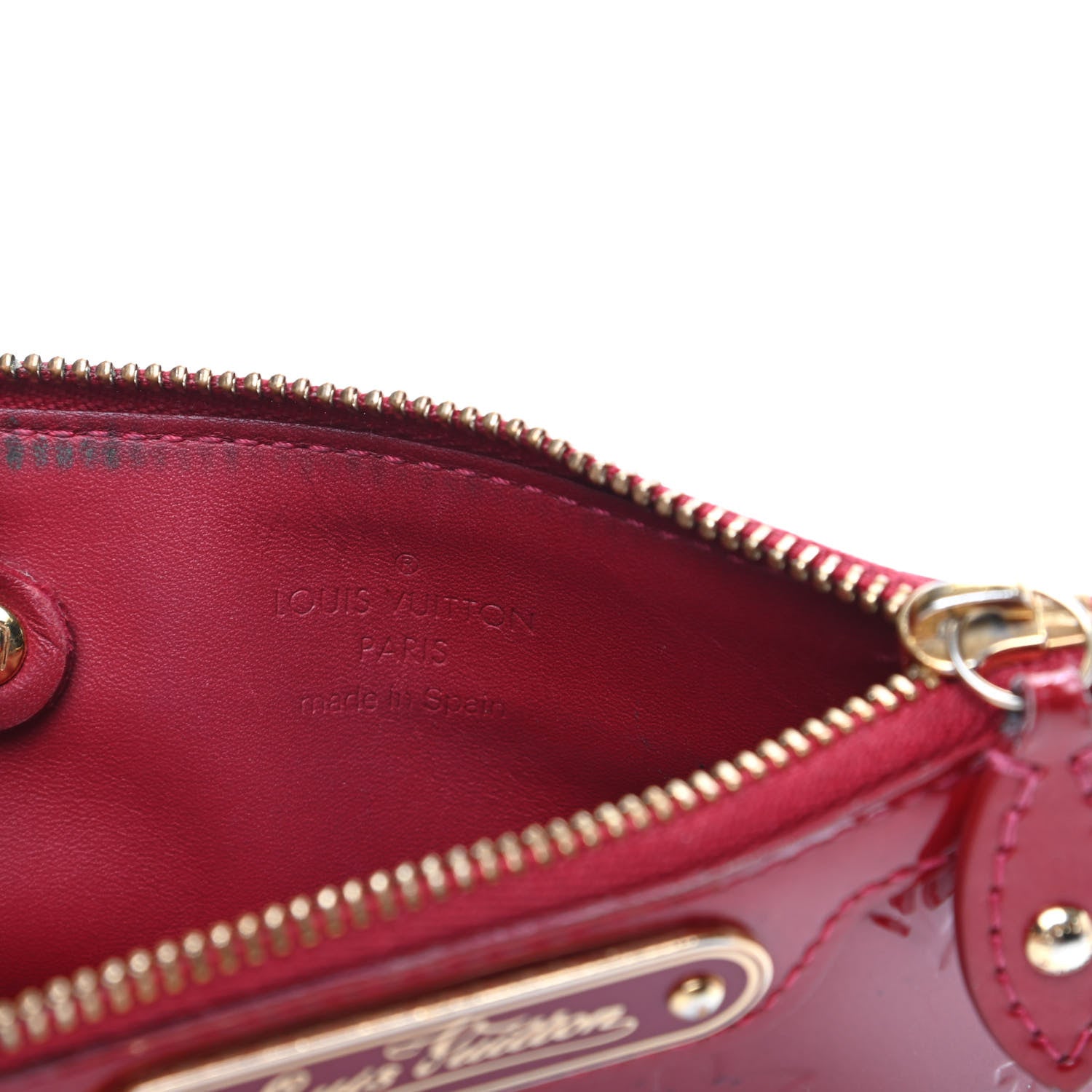 Louis Vuitton Vernis Key Pouch Pomme D'Amour 6 of 9