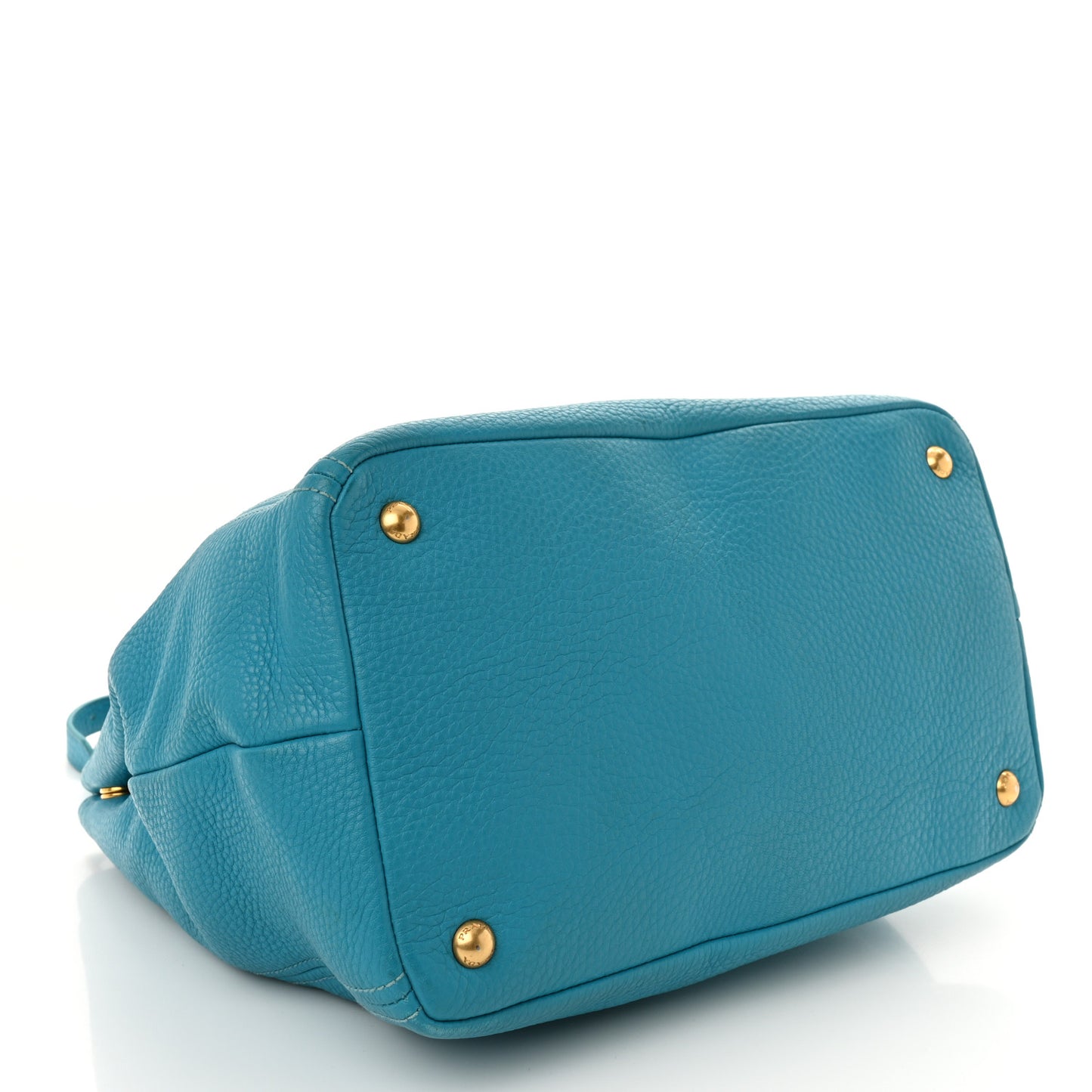 Vitello Daino Tote Turchese