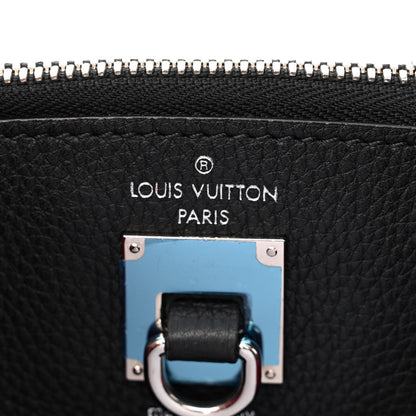 Louis Vuitton Taurillon City Steamer PM Black Fuchsia 7 of 11