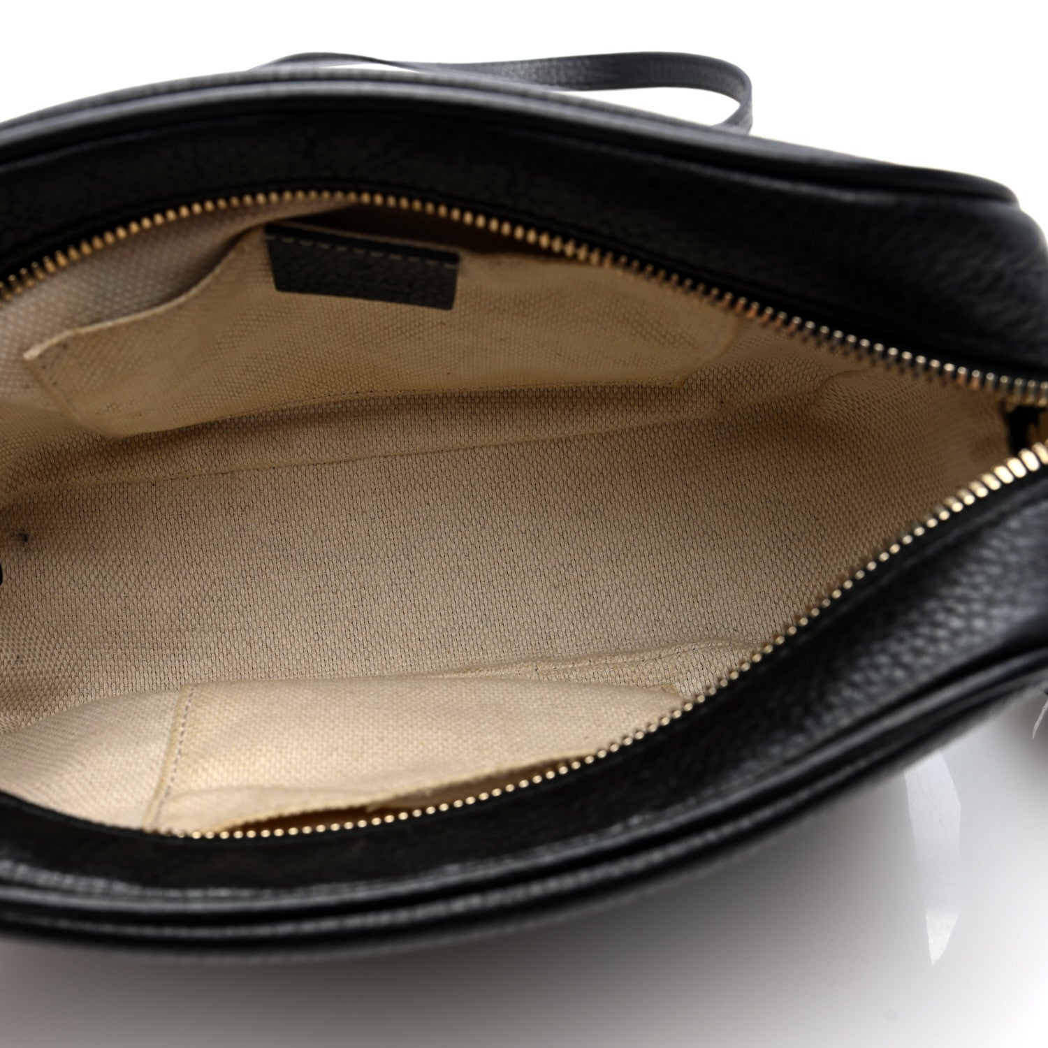 Gucci Pebbled Calfskin Small Soho Disco Bag Black 5 of 10